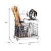 Kitchen Utensils Drying Rack 304 Stainless Steel Square Spoon Knife