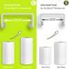 simpletome Paper Towel Holder Under Cabinet or Wall Mount ONE
