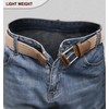 BULLIANT Stretch Belt Men,Mens Gift Woven Braided Web Belt 1
