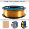 Geeetech Silk PLA Filament 1.75mm for 3D Printer, Metal-Like Shiny