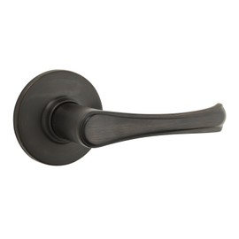 Weiser Grapevine Venetian Bronze Door Handle, Reversible Passage Lever, Interior Door Handles for Hall and Closet Door, Non-Locking Hall/Closet Door Handles, Traditional Home Décor