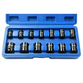 US PRO 14pc Metric 3/8"Dr Impact Socket Set 7-19mm B1365