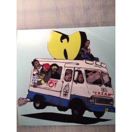 Wu Tang Ice Cream Truck (RZA, GZA, Method Man, C.R.E.A.M., 36 Chambers) 6" X 6"