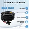 MOOKEERF Solar to XT60 Cable 10AWG 15FT Solar Connector to