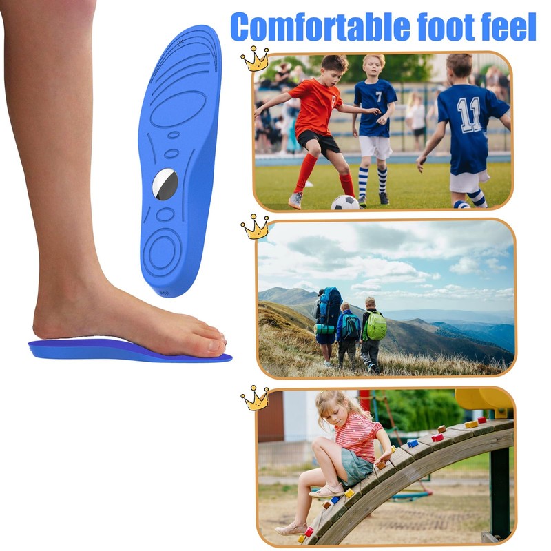 Dingfeiyu Airtag Hidden Insoles Children, Airtag Holder, GPS Tracker Case,