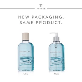 Thymes - Aqua Coralline Body Wash - Refreshing Luxury Shower Gel for Men & Women - 9.25 oz