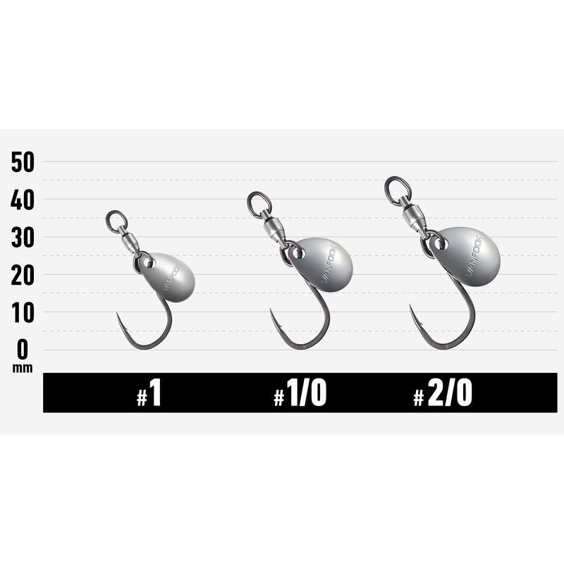 Vanfook Blade Works System Parts (Silver) #3/0 Silver BWS-S