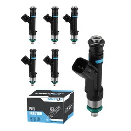 TAUTOY FJ474 Fuel Injectors 6PCS 3.7L Only For Dodge Ram 1500 Dakota 04-10 Durango 04-09 Nitro 07-11,For Jeep Commander 06-10 Grand Cherokee 05-10 Liberty 04-12,For Mitsubishi Raider 06-09,53032701AA