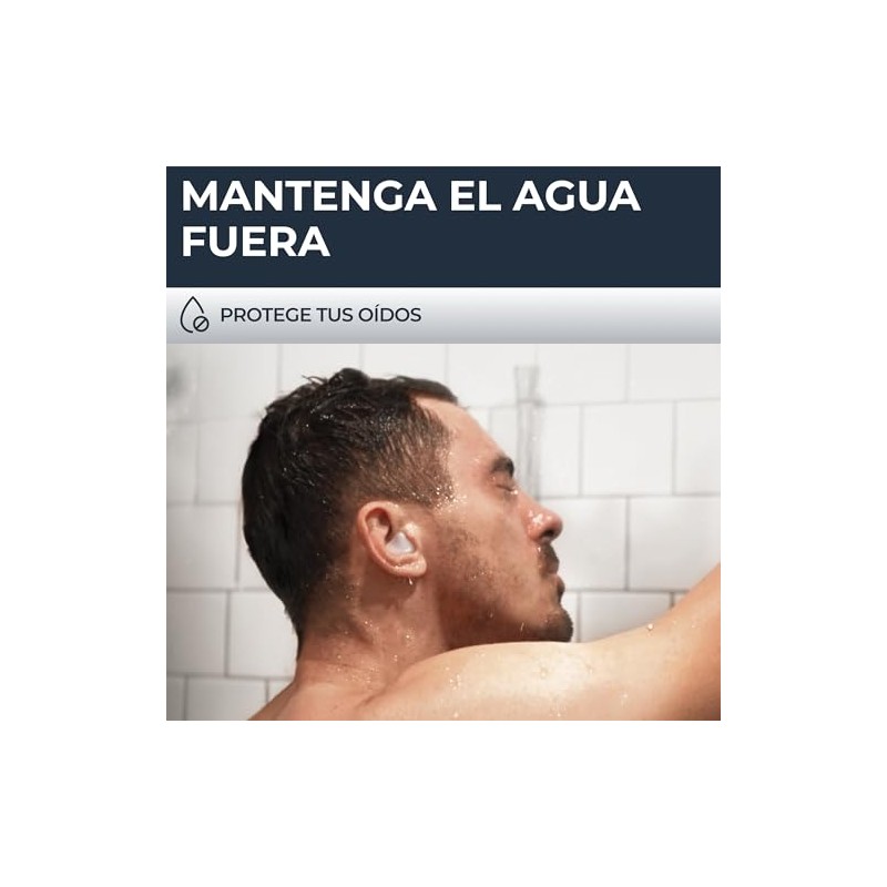 PQ Tapones de Cera para Dormir - 30 Tapones de