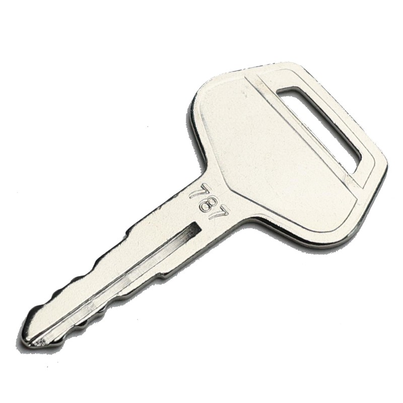 Newyuan Pack of 10 787 Ignition Keys Compatible with Komatsu