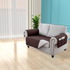 RAPRAP 100% Waterproof Sofa Cover with Side Pockets, 2 Seater
