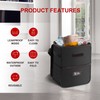 Simple Deluxe 2 Pack Car Trash Can with Lid, Leak-Proof