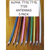 5 GARMIN REPLACEMENT LONG RANGE ANTENNAS FOR ALPHA TT GPS