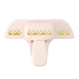 Vaessen Creative Border Punch with Sweet and Petite Flowered Edge for Stunning Continuous Designs,16x10x6 cm