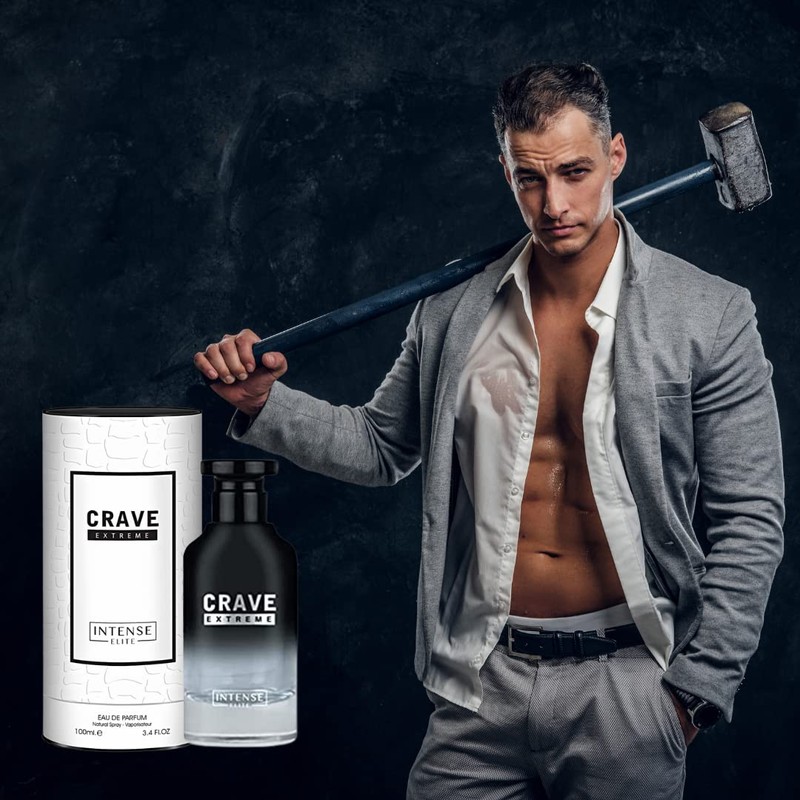 INTENSE ELITE Crave Extreme Arabian Perfume for Men - Long