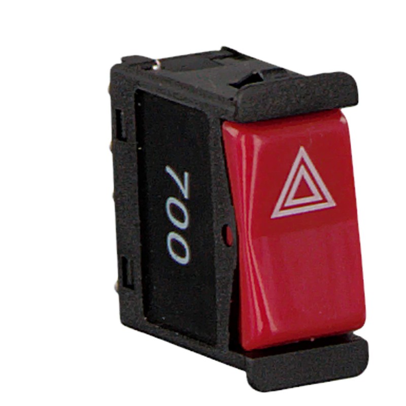 febi bilstein 24199 Hazard Light Switch Red