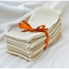 1 Ply Organic Cotton Paperless Towels 11x12 Inches Set of