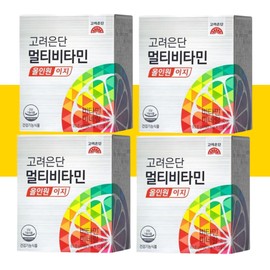 Korea Eundan Small All-in-One Comprehensive Nutrient Vitamin Chronic Fatigue Nutrient 8 Months / 고려은단 알 작은 올인원 종합 영양제 비타민 만성피로 영양제 8개월