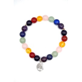 Tree of Life 7 Chakra Bracelet