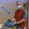 FeBohao Circular Saw Guide Adjustable Cutting Machine Base Guide Table