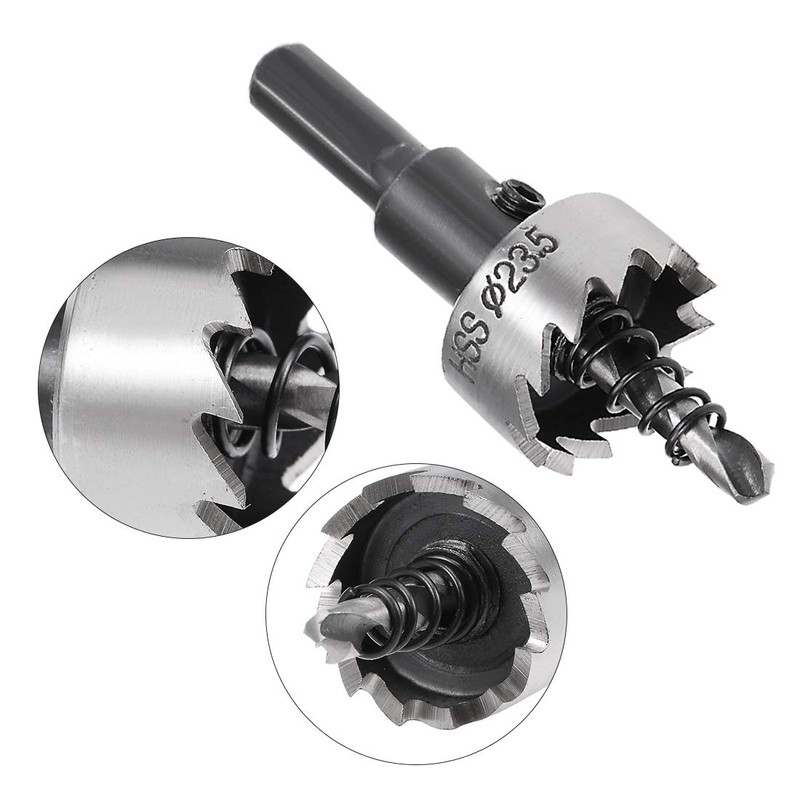 Sourcingmap 23.5mm HSS Drill Bit Hole Saw Cutter for Metal