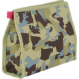 Barney's New York Camouflauge Makeup Cosmetic Bag