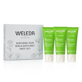 Weleda Weleda - Skin Food Light Moisturizing Cream 3-pack - Fast-Absorbing, Ultra-Hydrating Formula with Sunflower Oil and Pansy Extract