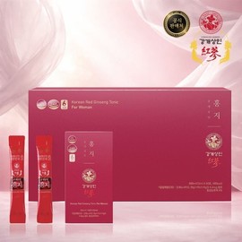 e강개상인 홍지(10ml x 60포) 스틱형 6년근 홍삼 여성을 위하여 eGangkesaengin Hongji (10ml x 60 packets) Stick-type 6-year-old Red Ginseng for Women