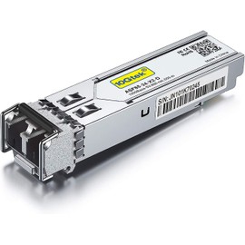 10Gtek® for Intel 1G SFP SX Multimode Module, 1000Base-SX Mini-Gbic Fibre Transceiver, Dual LC Connector, 850 nm, 550 m