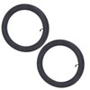 2Pcs Inner Tyre Tube Tire Butyl Rubber W/Bend Valve for
