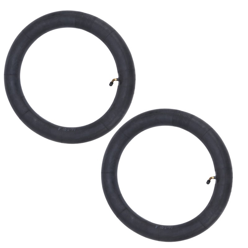 2Pcs Inner Tyre Tube Tire Butyl Rubber W/Bend Valve for