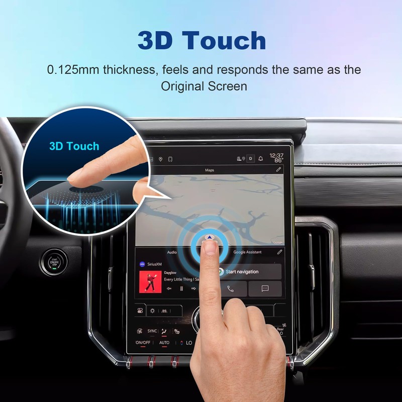 (2Pack) Coleya 2024 2025 Acadia Screen Protector for GMC Acadia