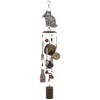 Sunset Vista Designs 92399 Farm Cat - Campana de Viento
