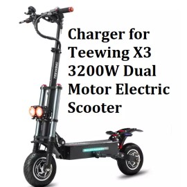 emove power supply 52v 58.8v 3a fast Battery Charger for Teewing X3 3200w  E-scooter