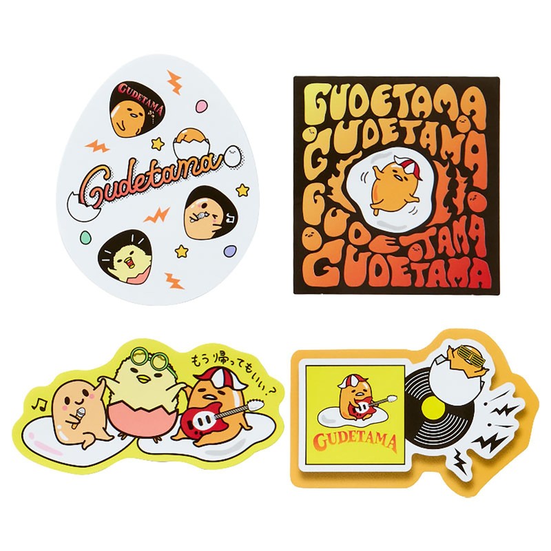 Sanrio 919446 Gudetama Sticker Set (Festival Design)