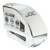 JDC Motorcycle Brake Disc Lock Alarm Jaws Chrome