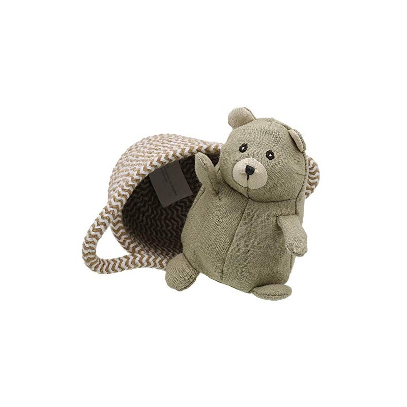 Wilberry Pets in Baskets Bear Plush Toy