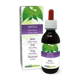 Nettle (Urtica dioica) Leaves and Roots Alcohol-Free Mother Tincture Naturalma | Liquid Extract Drops 120 ml | Food Supplement | Vegan