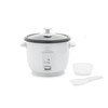 GreenLife 1.5 QT Electric Rice Cooker, Compact Small Size, 3-Cups