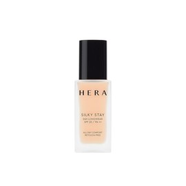 HERA Silky Stay 24H Long Wear Foundation, EX, 1.1 oz (30 g), 21C1, Rose Vanilla, Depakos, Liquid Foundation