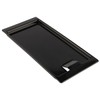 Sarini 10 Pieces Black Plastic Check Holders Guest Tip Trays