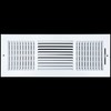 Fits 18x6 Duct Opening 3 Way Steel Air Supply Diffuser