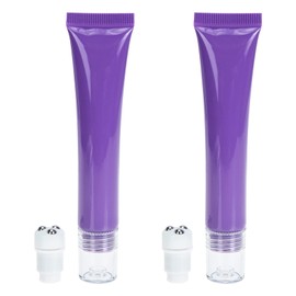 PACKOVE 2Pcs Eye Roller Bottle Dispenser Portable Cosmetics Container with Tight Seal for Essential Oils Skincare and Travel Design for Handbag and Gym Bag Use