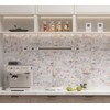5 - Sheet Pearl Shells Tile Peel and Stick Backsplash,