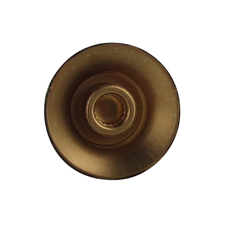 FLEOR 4pcs LP Guitar Knobs Amber Top Hat Style Speed