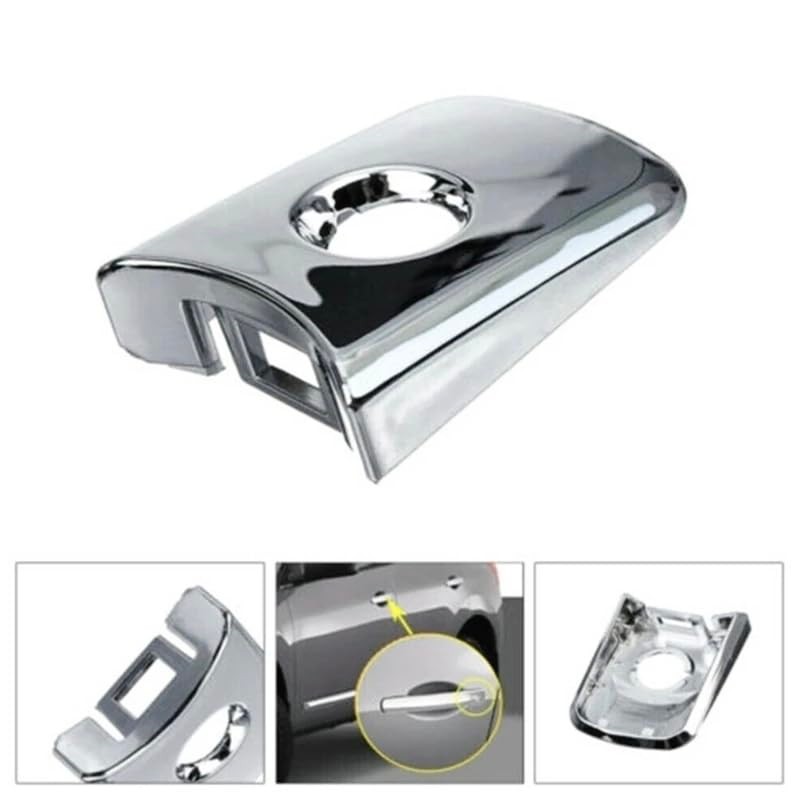 Yoegerery Car Front Left Outside Door Handle Trim with Keyhole