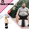 Doseno Upgraded Foldable Stool Thickened, Portable Collapsible Stool Retractable Stool