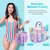 EUDELE Mesh Shower Caddy Portable for College Dorm Room Essentials,Portable
