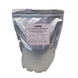 DTF Magic - DTF Powder White Adhesive: Fast-Drying Transfer Powder- Compatible with All DTF & DTG Printers. 2.2 Pounds/1000 Grams