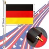 LoveVC 12Pcs 8×12 Inch Germany Flags Small German Flag on